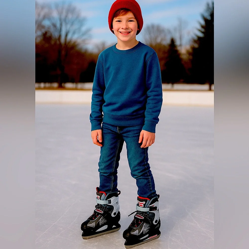 Like New! Bladerunner Phaser Ice Jr. Adjustable Youth Skates (Size 4–7) - Picture 2 of 11